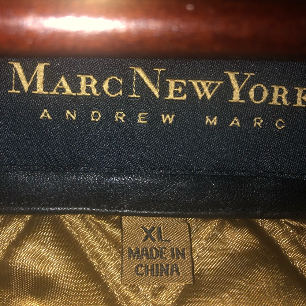 Men’s Andrew Marc New York Leather jacket